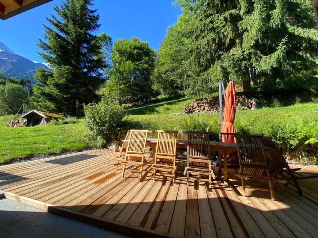 Chambres D'Hotes - B&B - Chalet Mountain Vibes Les Houches Exterior photo