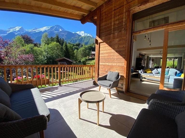 Chambres D'Hotes - B&B - Chalet Mountain Vibes Les Houches Exterior photo