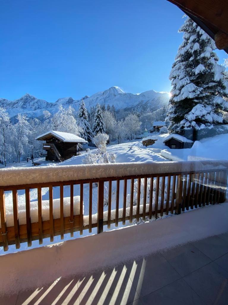 Chambres D'Hotes - B&B - Chalet Mountain Vibes Les Houches Exterior photo