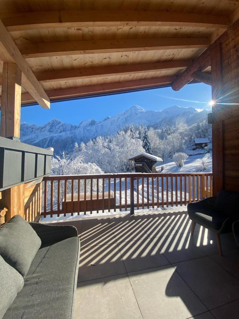 Chambres D'Hotes - B&B - Chalet Mountain Vibes Les Houches Exterior photo